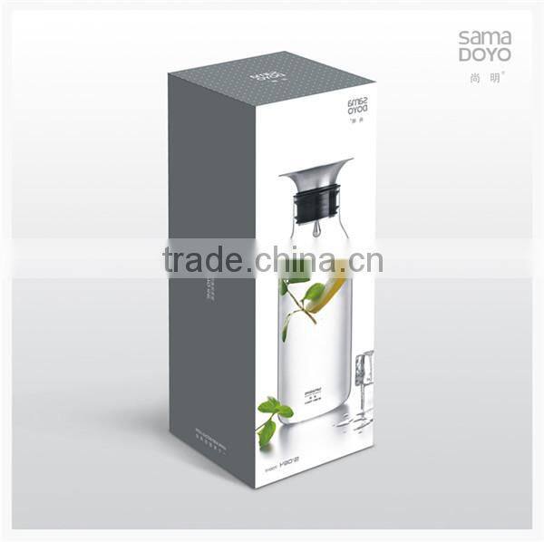 700ml Samadoyo glass water bottle in Summer hot sale