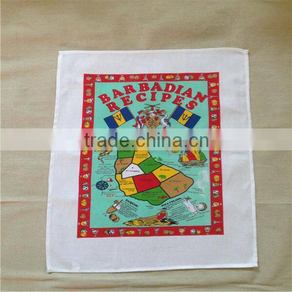 high quality printing tea towel/kitchen towel
