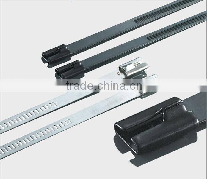 hot sell Ball-Lock Stainless Steel Cable Ties 4.6MM Wide