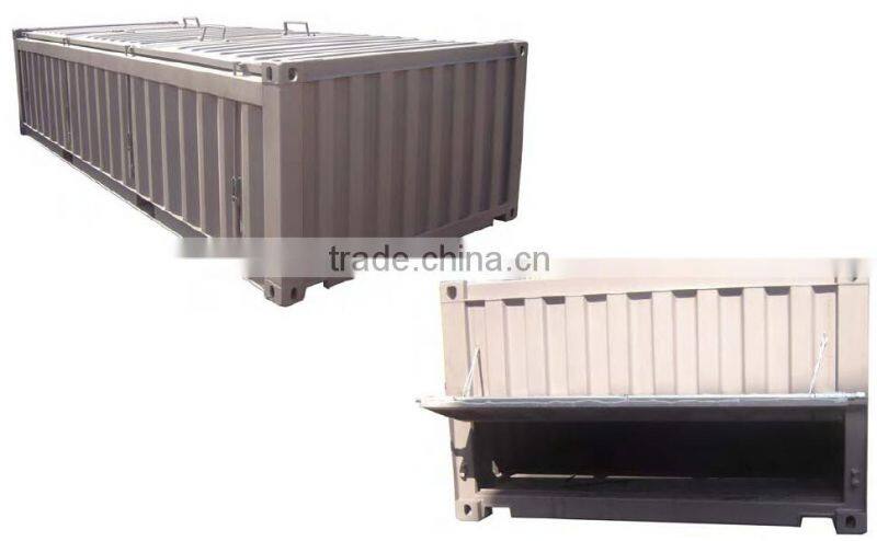 20ft Half Height Removable Top Container