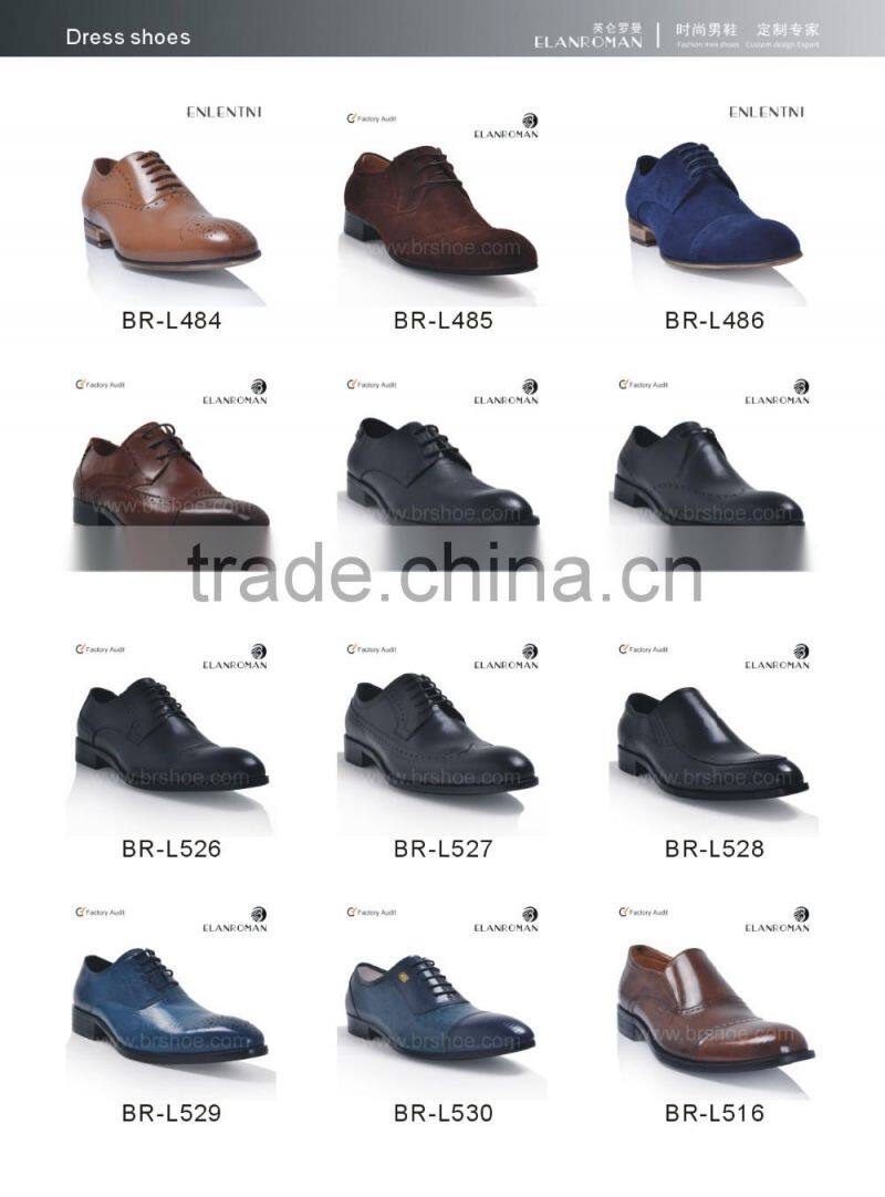 Wholesale popular fashion leather shoes fancy men dress shoes brand