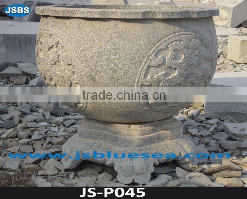 Antique marble planter