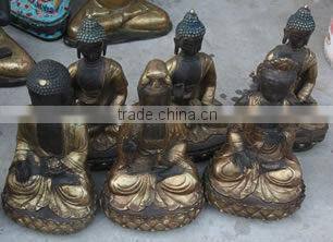 Chinese Antique Antique Brass Buddha Statue