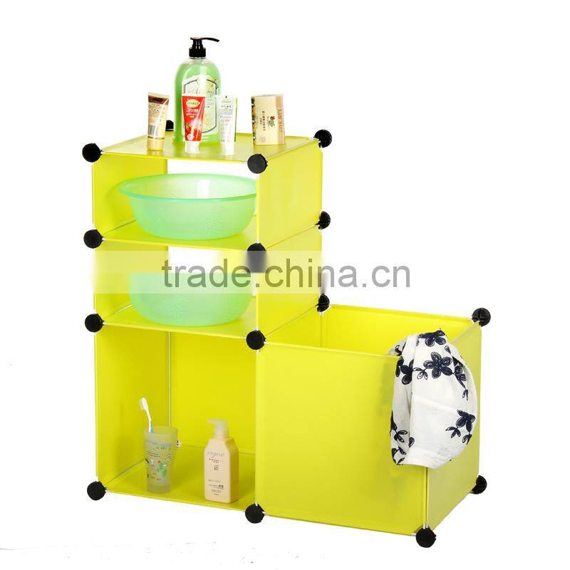 Hot sale bathroom cabinet plastic waterproof storage cabinet