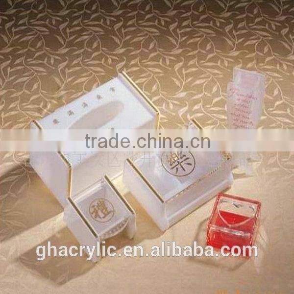 GH-RZ570 Shenzhen Guihe factory direct sale Durable ,customized acrylic tissue box cover