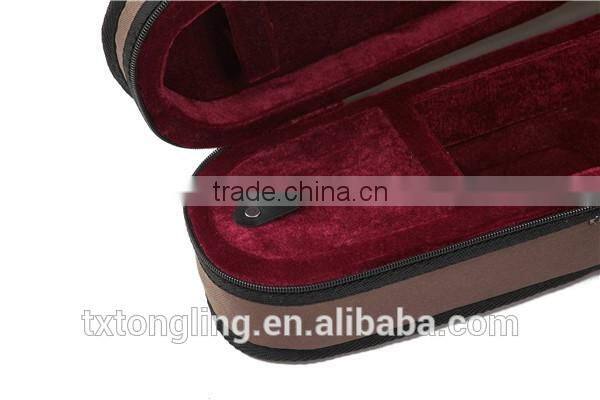 Triangle Light Foam Round Violin Case For Sale