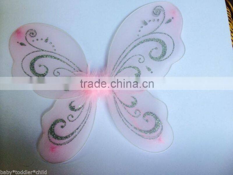 Wholesale colorful angel wings party supplies fairy wings cheap WG4012