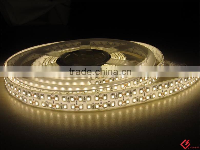 SMD3528 240D double line warm white led strip light