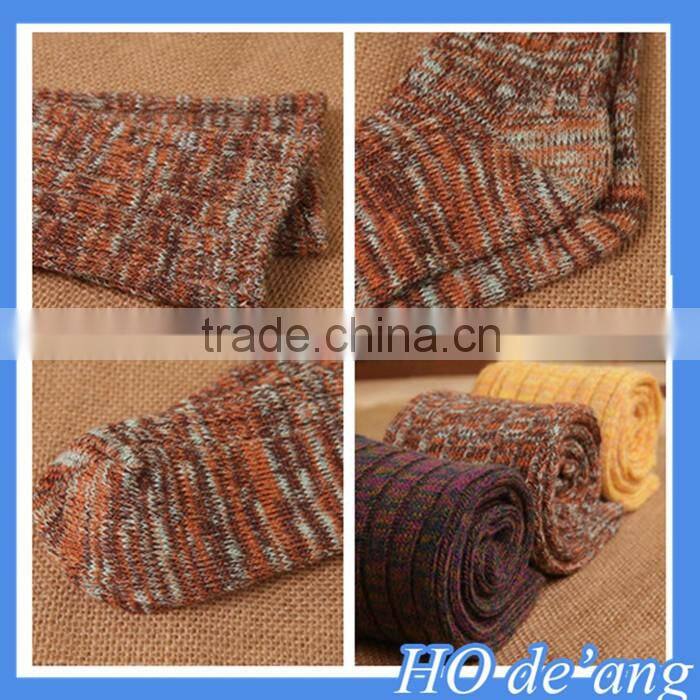 Hogift Autumn women socks warm thick needle cotton socks retro boots socks piles of socks MHo-213