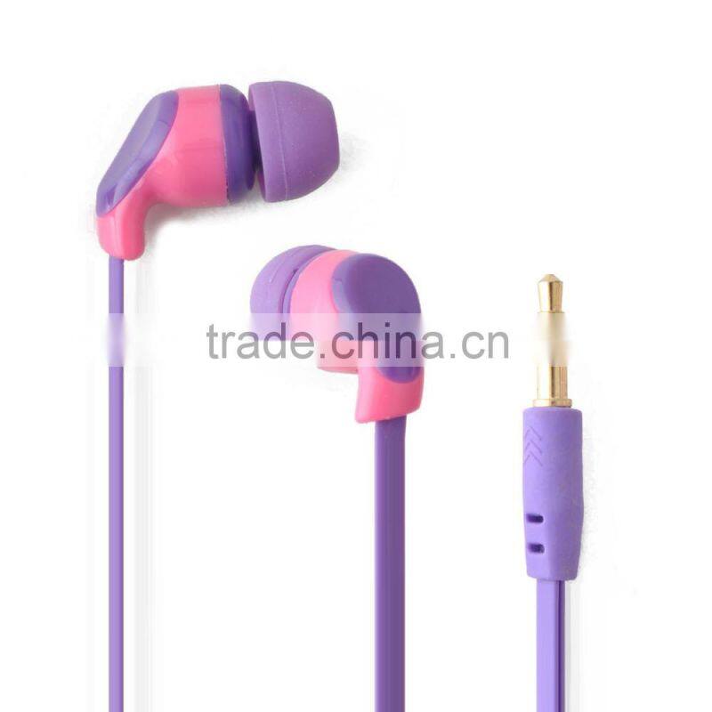 hot sale high end quality mobile phone metal earphone with good sound
