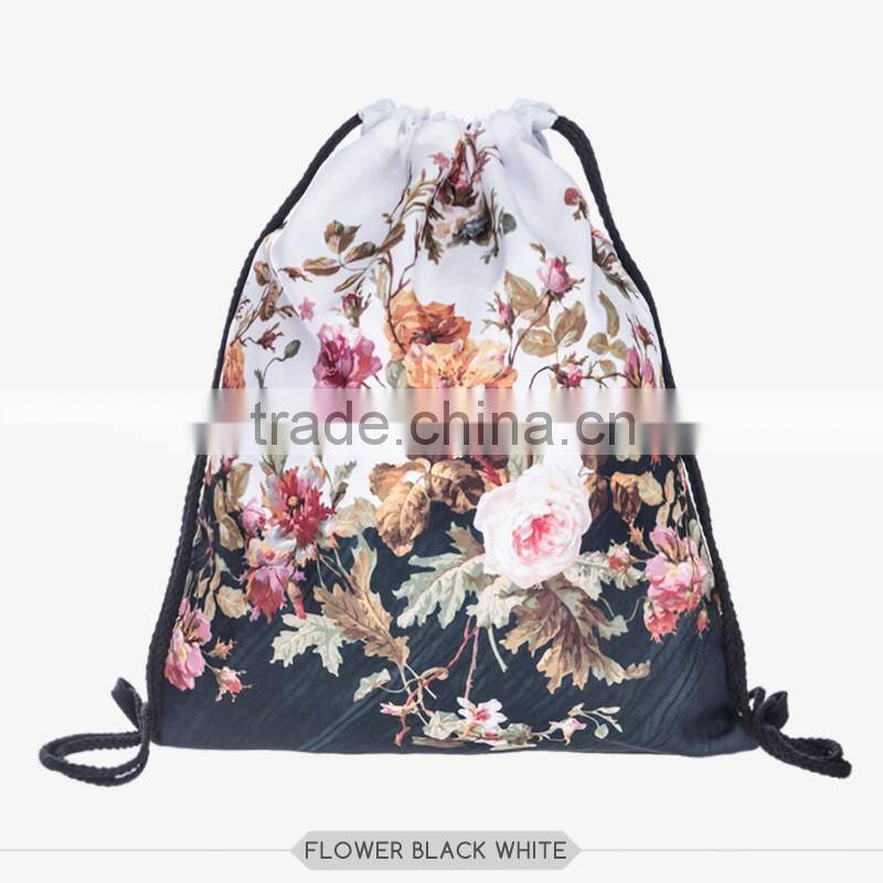 China Suppliers Hot Sale Aztec 3D Sublimation Drawstring Bag in Taobao