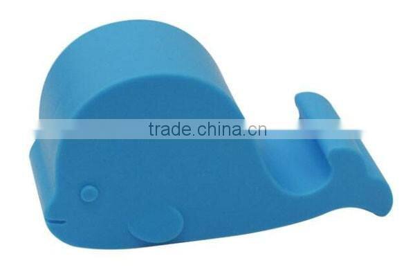 Adorable silicone whale holder for Ipad with low MOQ in stock