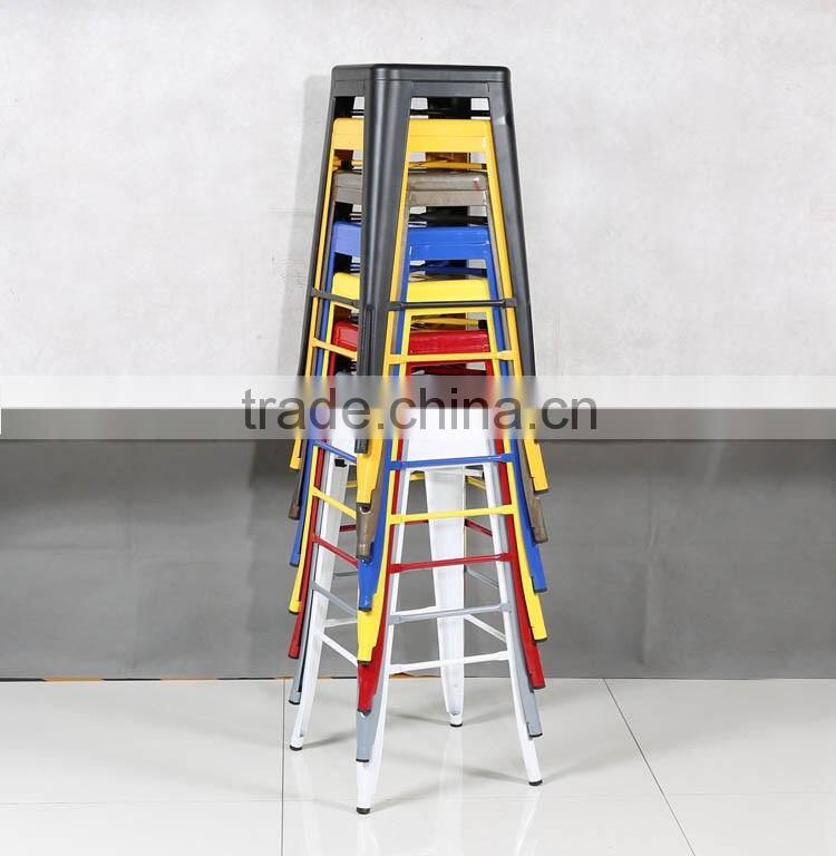 wholesale stacking Vintage bar stool restaurant furniture for sale