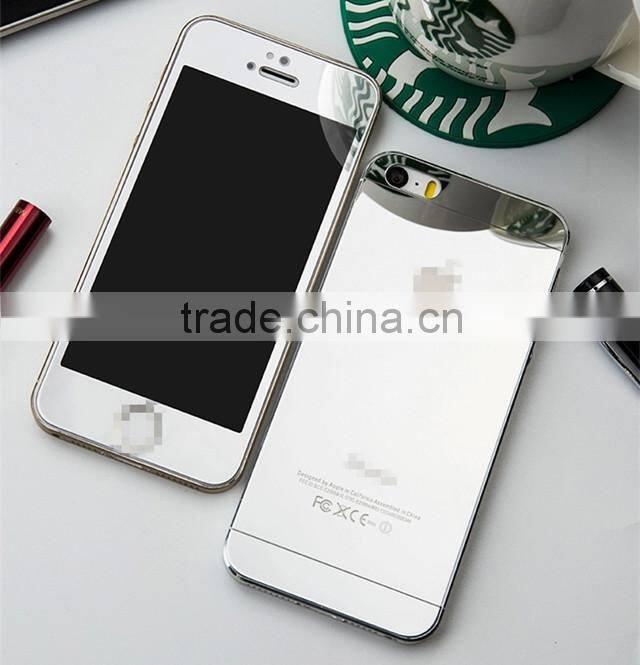 2016 new produtcts Full Color Titanium Alloy Tempered Glass for iPhone 6s Mobile Phone Case China supplier