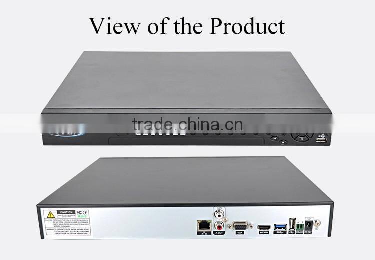 dvr full hd digital video recorder h.264 nvr support Audio/Alarm Signal IO