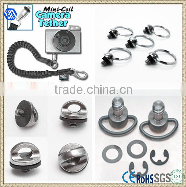 1/4" Thread Camera Screw with ring mini camera screw