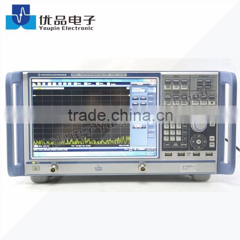 Rohde & Schwarz ZNB8 Vector Network Analyzer 2Port 9KHz-8.5GHz
