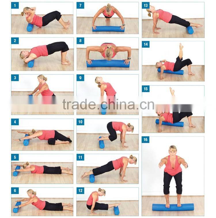 Keep Fit Deep Massage Hollow Eva Foam Roller