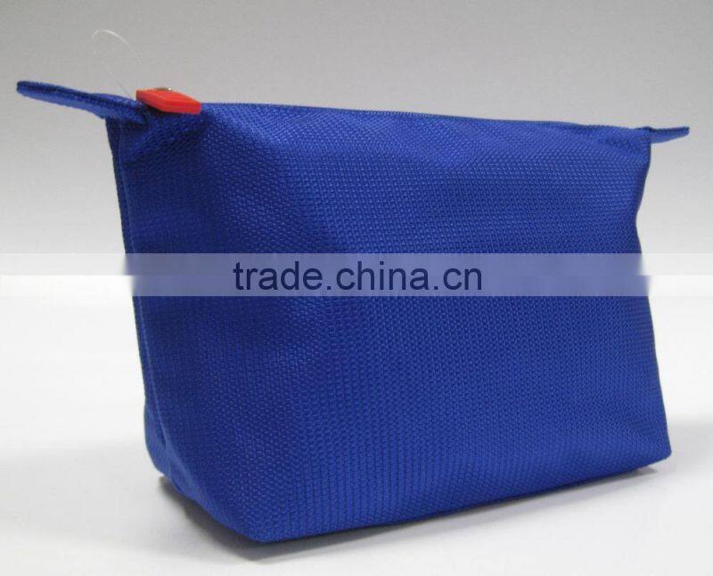 High quality eco beauty polyester travel cosmetic bag