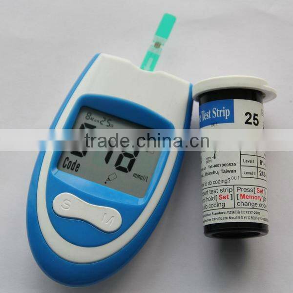 no code PC downloading new blood glucose meter HQS OEM order blood glucose meter
