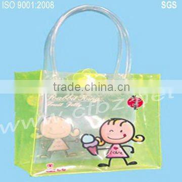 Clear plastic stationery bags with zipper