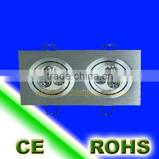 round white 15/30/45/60 degree beam angle 1*1w led ceiling light