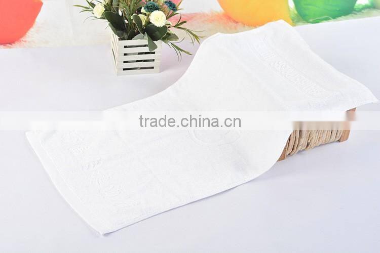 wholesale custom logo cotton jacquard towel 50*100 hotel