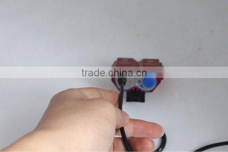 Aluminum rechargeable bicycle light LED bicycle light bike lamp