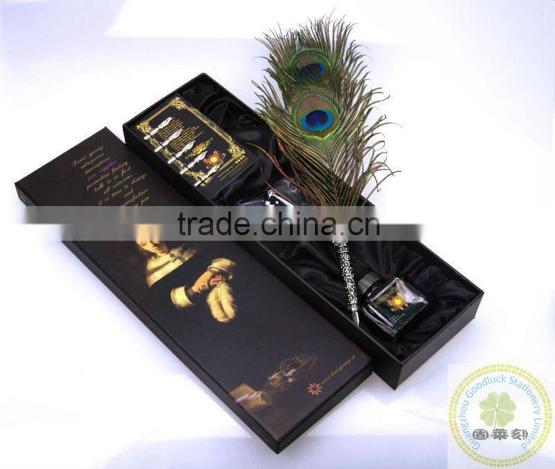 Custom Feather Promotional Quill Pens As Wonderful Gift
