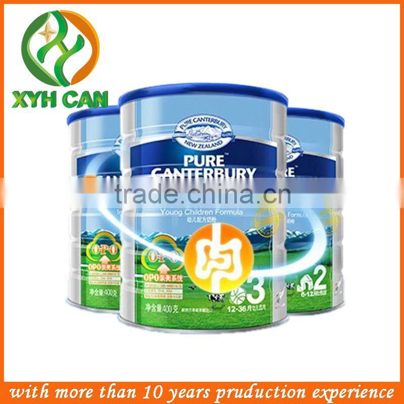 Milk powder tin cans from dust free workshop for 2015