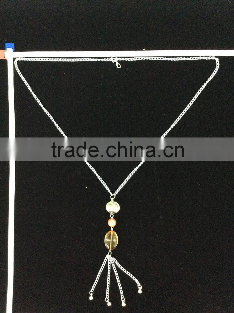Factory Wholesale Gold Plated Jewelry Necklace Doll Pendant Necklace