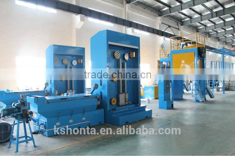 (Intermediate Wire Drawing Machine with Continuous Annealer)wet wire drawing machine