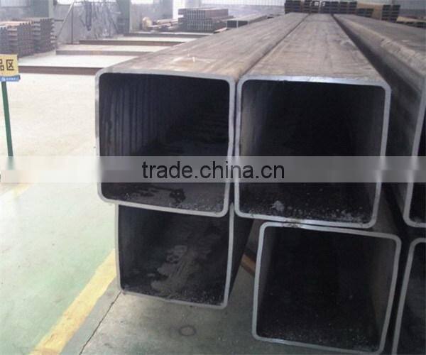 black square pipe/square tube/steel pipe in stock
