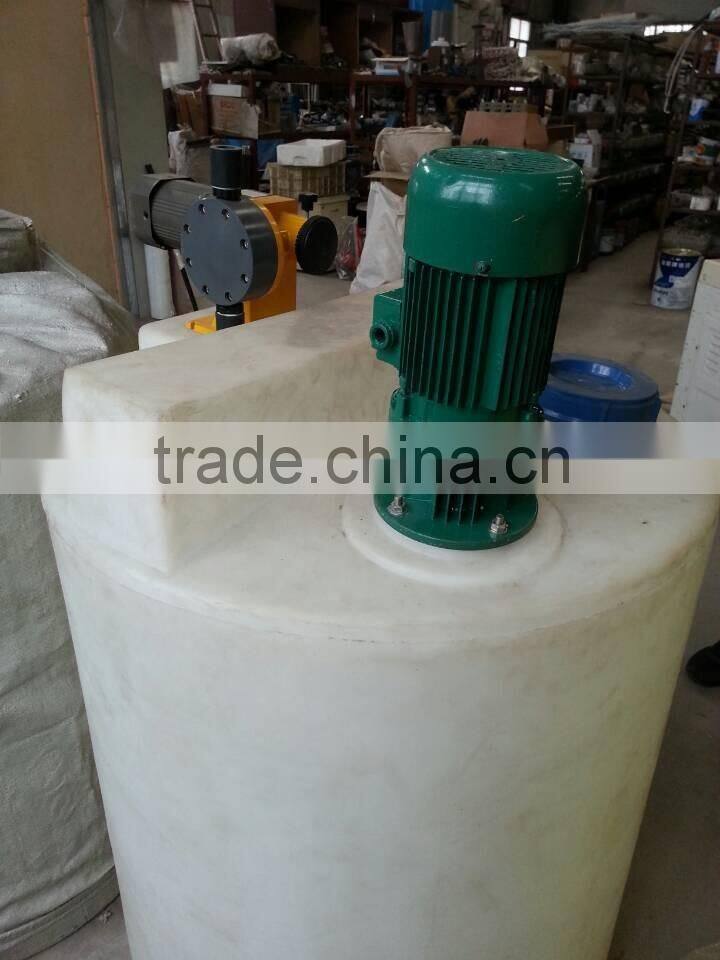 polyethylene mixing dosing tank