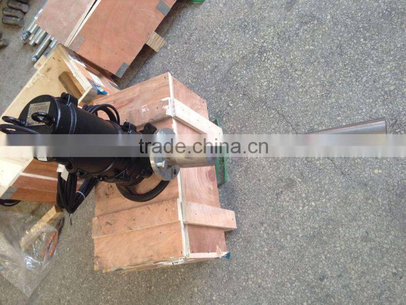 Sewage treatment submersible jet aerator Submersible mixer