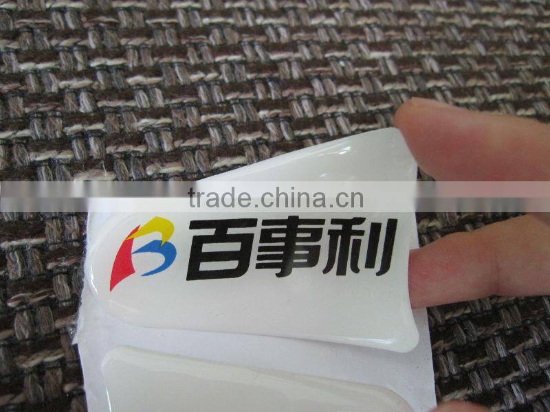 uv-resistant pu resin epoxy stickers (M-EP285)