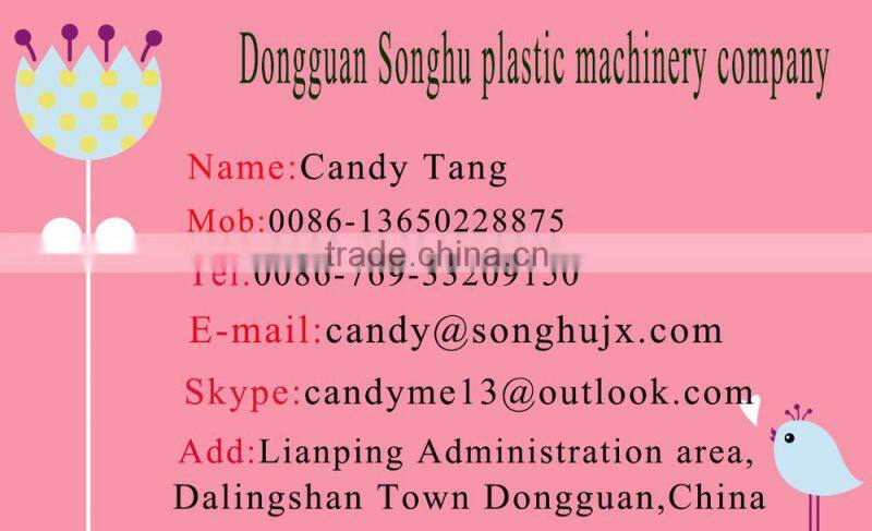 High quality transparent IC packaging pipe making machinery
