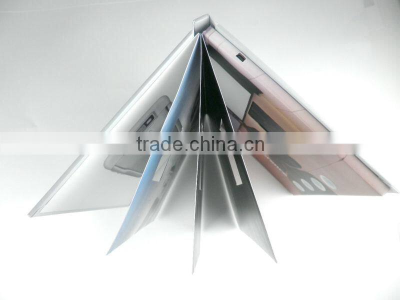 7' LCD video greeting card video booklet with 5 buttons to control 5 videos for Christmas promotional items & advertising