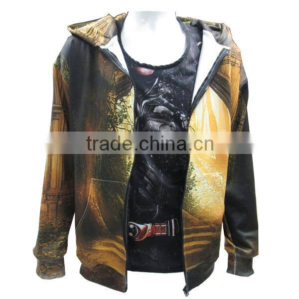 2015 Custom cheap men hooded sweatshirts with technical design