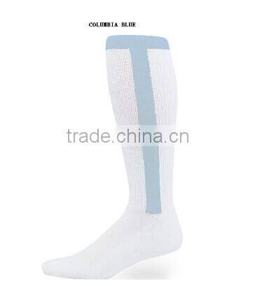 wholesale custom high quality nylon cotton with spandex soccer socks