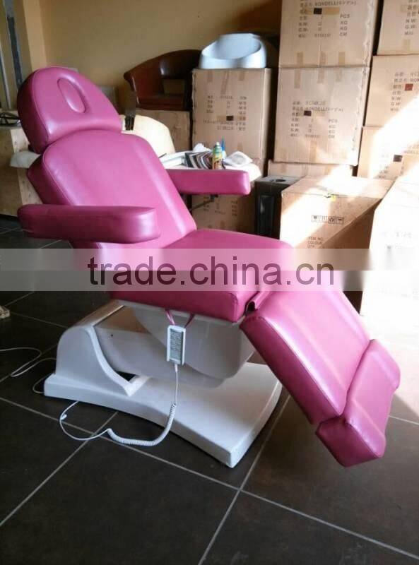 the best 2015 selling guangzhou electric massage lifting massage bed with three motors