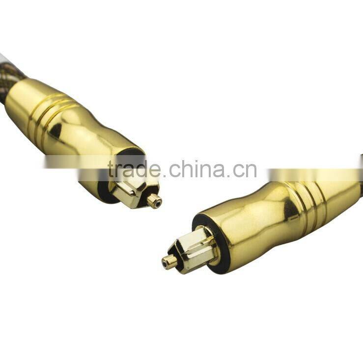 Hot sale output toslink to toslink cable rgb av sex video audio cable with high quality
