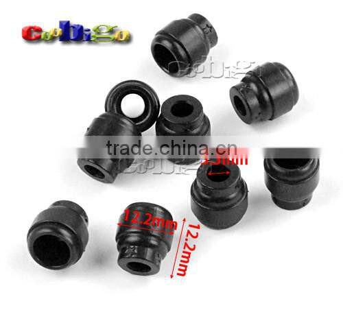 7/32"(5.5mm) Hole Bell Stopper Plastic Cord Ends Toggle With Sportwear Rope Paracord #FLS165-B