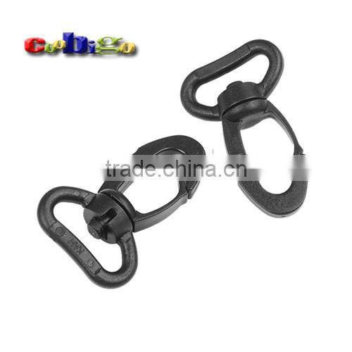 3/4" Webbing Plastic Swivel Snap Hooks for Weave Paracord Bag Belts Straps #FLC429-20B