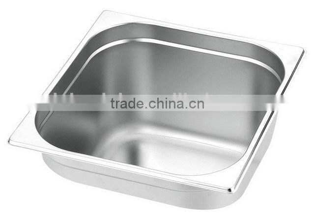 Stainless Steel Gastronom Pans Stainlesss Steel Food Pan, Gn Pan