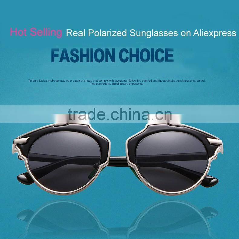 Luxury Brand Cat Eye Polarized Sunglasses Women Brand Designer Vintage Retro Fashion Sunglass Sun Glasses Polarized Men CC5024
