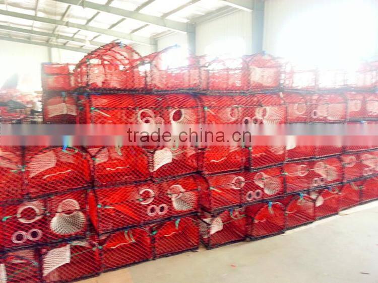 Traditional UK lobster and prawn creel