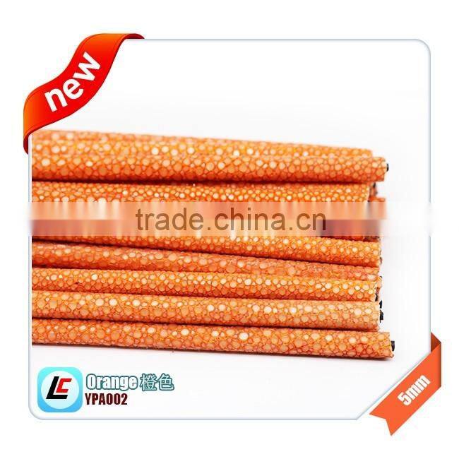Thailand Galuchat round stingray leather cord for sale