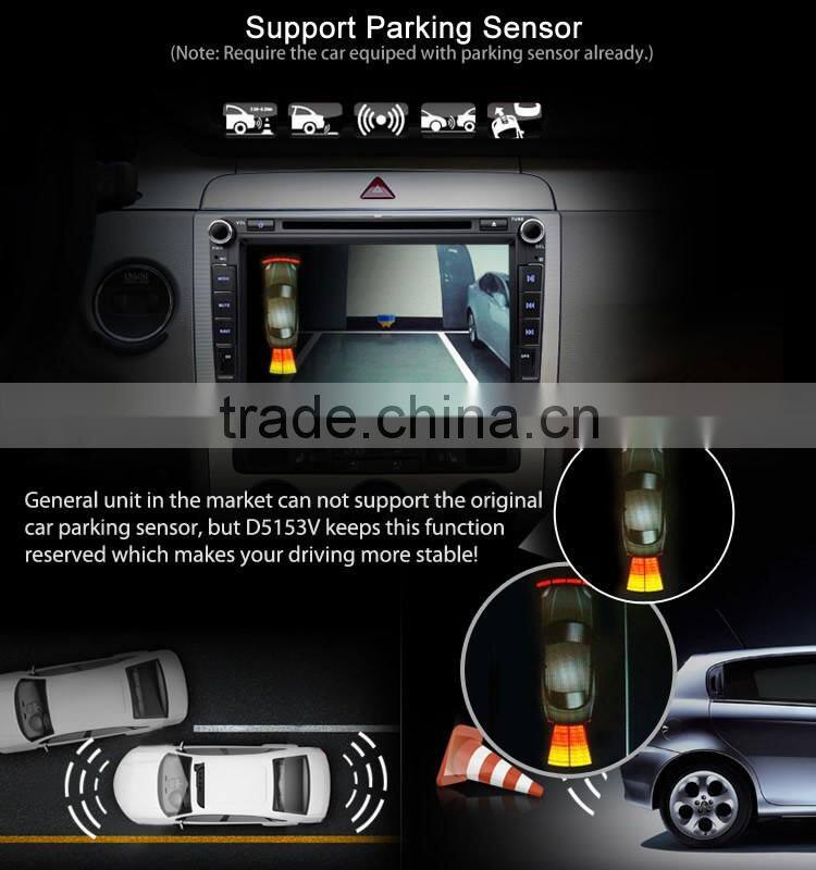 EONON D5153Z 8" Digital Touch Screen Car DVD Player with Built-in GPS For Volkswagen/SKODA/SEAT