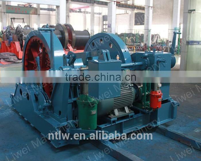 new design 200KN hydraulic mooring winch for sale